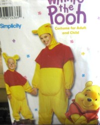 9377 ADULT/KIDS WINNIE THE POOH ''POOH BEAR'' COSTUME PATTERN